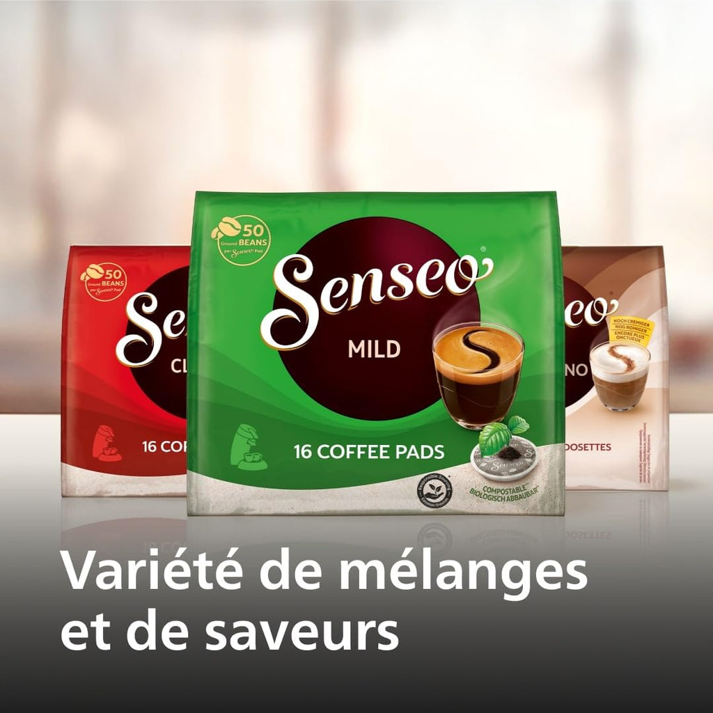Senseo Original Plus Machine à café à dosettes Vert Désert CSA210/80